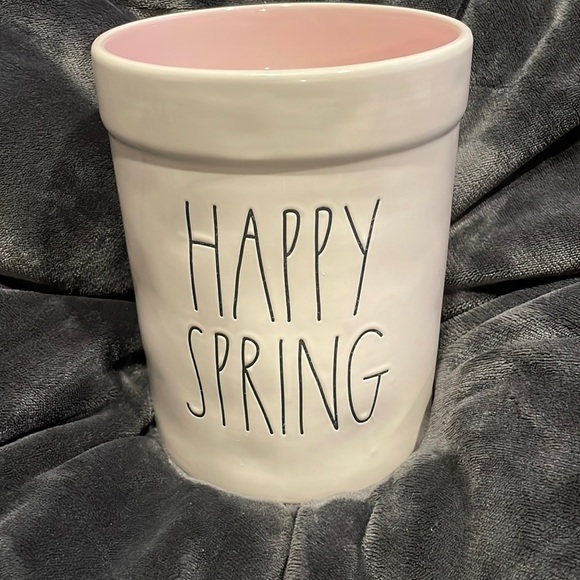 Rae Dunn by Magenta “Happy Spring” Crock - Picture 4 of 6